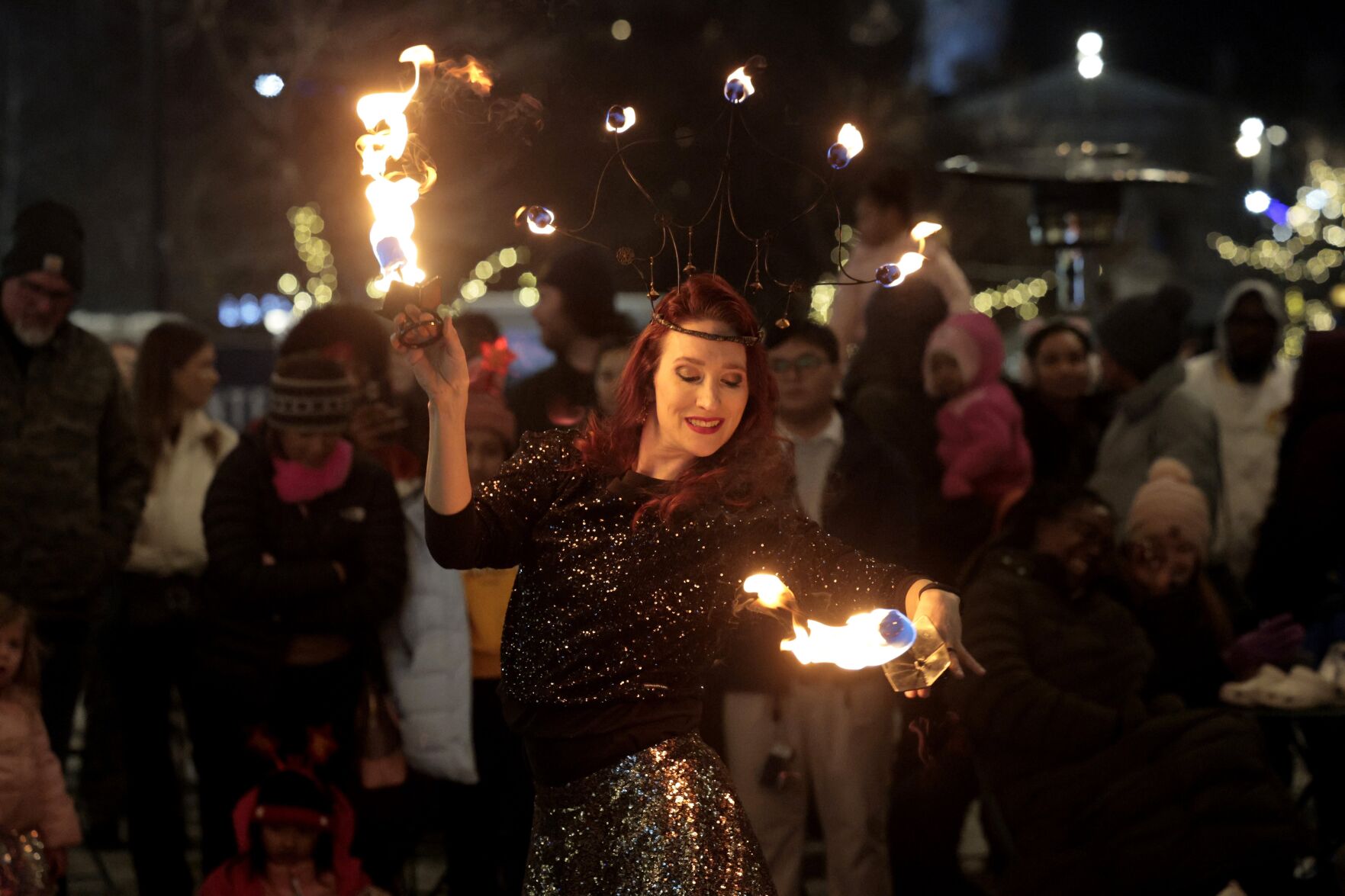 Winterfest rings in the New Year at Kiener Plaza